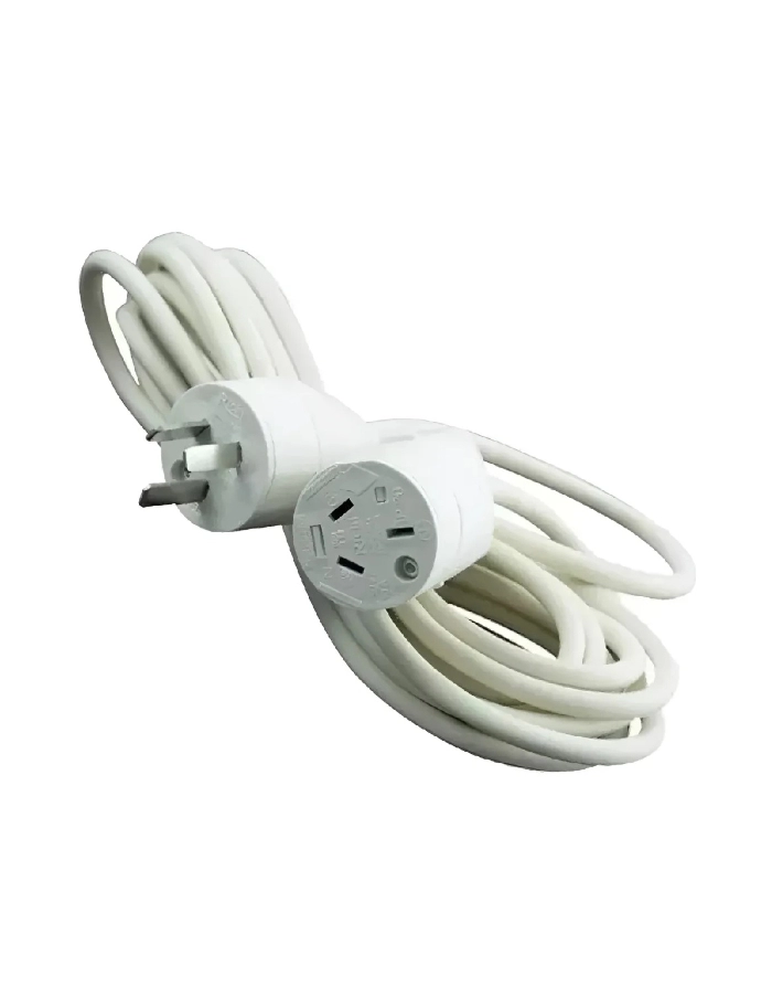 Prolongador armado Macho-Hembra binorma 10m RICHI blanco con traba